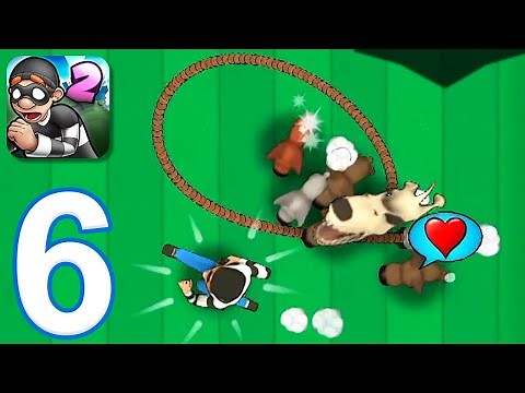 Robbery Bob 2 - Gameplay Walkthrough Part 6 - All Mafioso Secret Missions (iOS, Android)