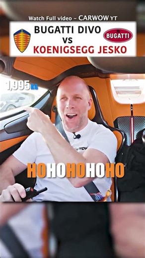 Bugatti Divo vs Koenigsegg Jesko – DRAG RACE