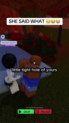 SHE SAID WHAT 😳😭😭