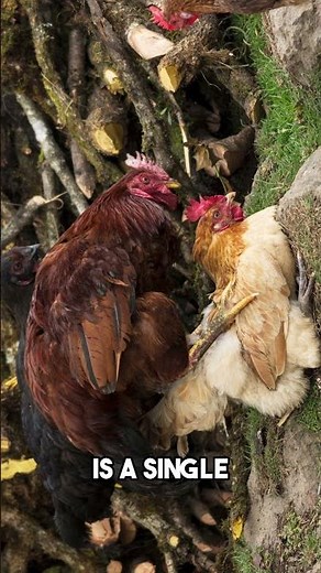 Which part do chickens use for mating? #chicken #cloaca