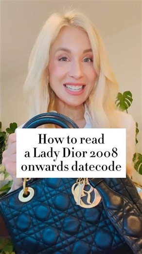 How to Read a Lady Dior Date Code (2008 Guide Explained)