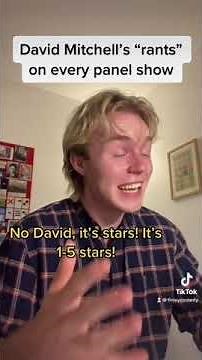 David Mitchell on every panel show