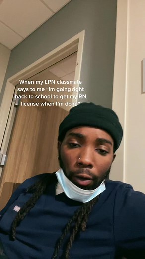 Unc need a lil break after this !! #nursingstudent #fyp #lpnstudent #blackmalenurse