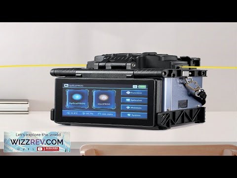 VEVOR Fiber Fusion Splicer 6 Motors Core Alignment Fiber Optic Splicer 6s