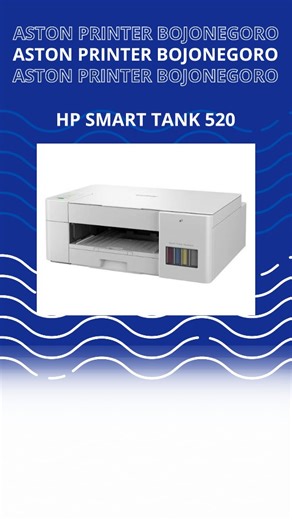Aston Printer Bojonegoro on Instagram: "*HP Smart Tank 520 – Cuma 1 Jutaan!* - Cetak tanpa ribet, tinta tahan lama, iritt - Isi ulang semudah tuang, biaya super hemat - Hasil tajam, warna hidup, cocok kerja atau kuliah 👉 Stok terbatas, buruan Langsung ke Aston Printer Bojonegoro 📍Jl. Gajah Mada Blok G-1 Atau bisa lewat WA / telfon Https://wa.me/082302007701 Solusi berbagai masalah printer😍 Siap kirim seluruh Indonesia 👋👋 #Bojonegoro #astonprinterbojonegoro #PrinterSolusi #bojonegoro24jam"