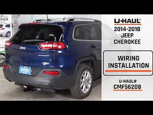 2014-2018 Jeep Cherokee | U-Haul Trailer Wiring Installation | CMF56208