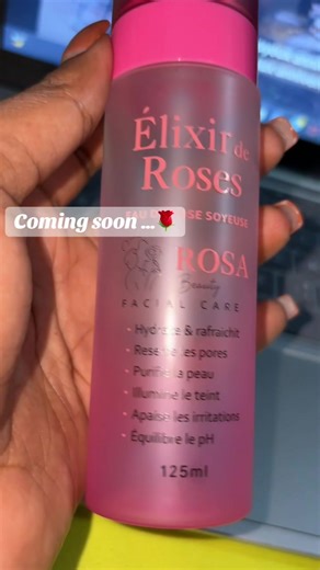 L’Élixir de Rose est une formule hautement concentrée en rose, moins diluée que l’Eau de Rose, offrant une action plus riche, profonde et efficace🌹🥰