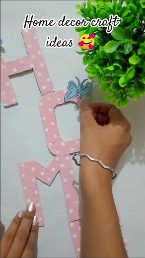 How to make a home decor craft ideas 💡😄 // DIY Home decor craft❤️ // #shots #ytshorts #diy #craft