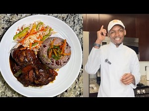 How to Make Traditional Jamaican Brown Stew Chicken | Classic Sunday Dinner 🇯🇲🍗