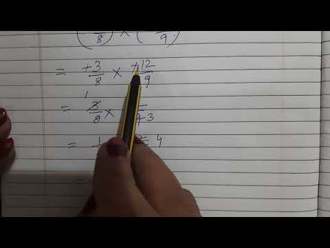 Find (–3/8) × (–12/9) & Multiplicative Inverse | Multiplication of Fractions | Class 8 Maths PSEB