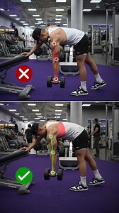 ❌ Dumbell Row Mistake (FIX THIS!) A common mistake in the dumbbell row is excessive elbow flexion or allowing your forearms to point forward, which shifts the pulling work to your biceps and reduces tension on your back. To perform the exercise correctly, keep your forearms pointing straight down (vertically) to minimize bicep involvement and fully engage your back muscles. Size & Shred Training program 👉🏻 deltabolic.com | Andrew Kwong