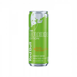 Red Bull Green Edition Energy Drink, Curuba Elderflower, 12 fl. oz. Can, 114mg Caffeine