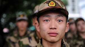 Chinese Paratrooper Crying | Know Your Meme