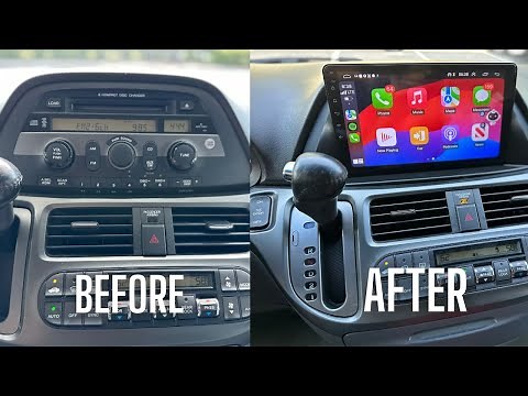 Android Auto Apple Car Play install in Honda Odyssey