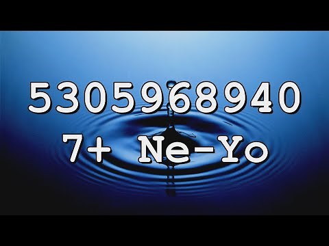 Ne-Yo Roblox Song IDs