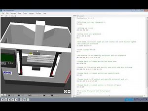 CNC Machines with G- Code Beginners Milling Part 2 of 2