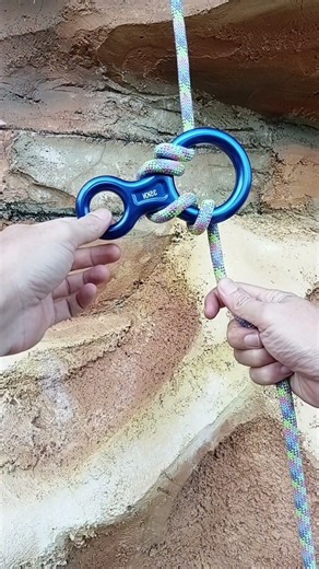Learn how to use a Figure 8 descender for controlled rope descent