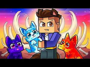 Minecraft BUT there are CUSTOM WOLVES that play for ME