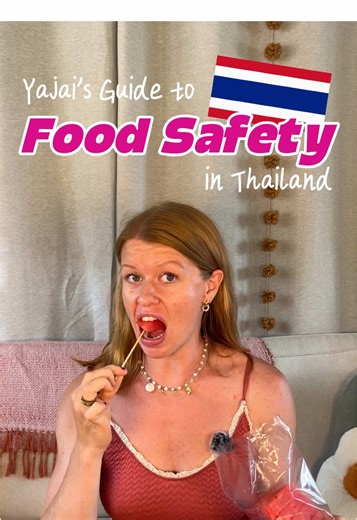 Yajai’s Guide: Food Safety in Thailand • #thailand #bangkok #phuket #kohsamui #chiangmai • *AGAIN, Please use good judgement when eating while traveling. I’m speaking generally in this video and based on personal experience. I’m not a food safety expert and do not take responsibility for any food-related illnesses you might experience while traveling in Thailand. • (^The American in me is afraid of being sued so I feel obligated to put this here 😂)