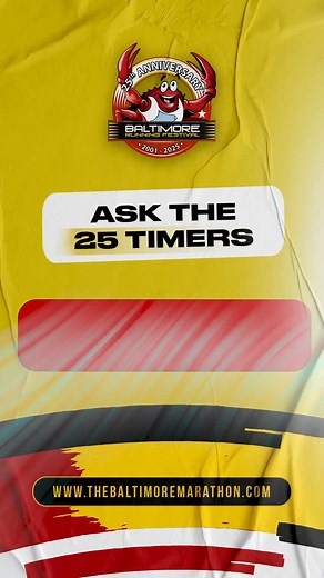 1K views | 25 years. 25 finishes. One question: Why run Baltimore? 呂✨ Our 25-Timers tell it best.  Drop your own reason to run Charm City below ⬇️ #BaltimoreRunFest #RunBmore #Running #Runningmotivation #marathon | Baltimore Running Festival | Facebook