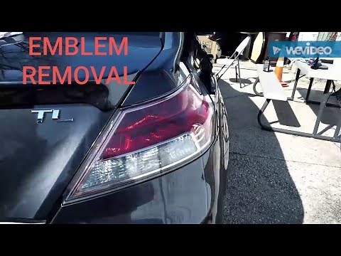 HOW TO REMOVE CAR EMBLEMS FAST AND EASY
