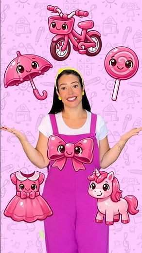 🌸 Everything Pink! Let's Discover Pink Things? 👀✨