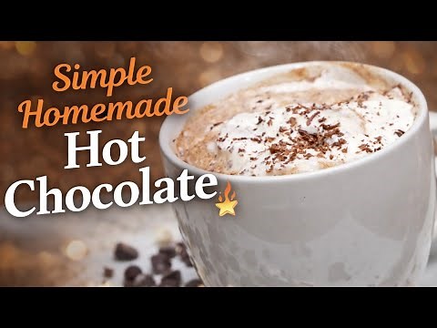 Simple Homemade Hot Chocolate (So Cozy & Easy)