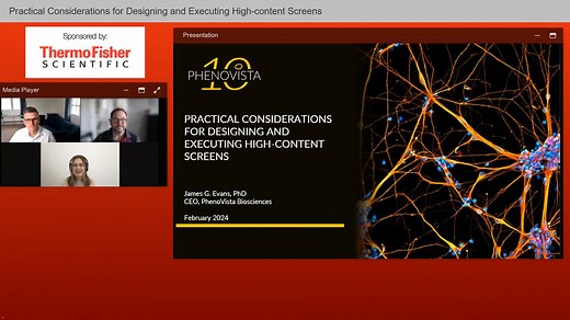 Practical considerations for designing and executing high-content screens - Scientific Videos | Thermo Fisher Scientific US