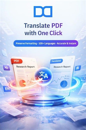 Translate PDF with One Click | Doclingo AI PDF Translator