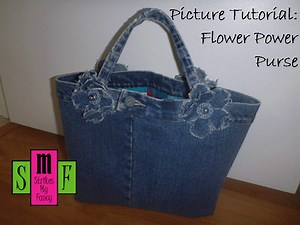 Upcycled Denim Purse