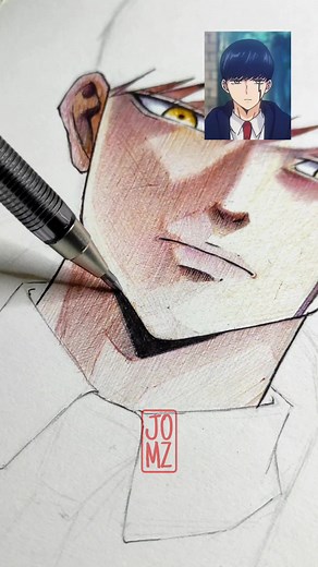 Mashle: Magic and Muscle Drawing Process