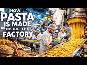 HOW PASTA IS MADE INSIDE THE FACTORY