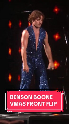 Benson Boone VMA Performance: Front Flip and Exciting Moments