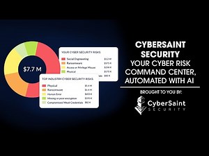 CyberSaint Security: Your Cyber Risk Command Center, Automated with AI