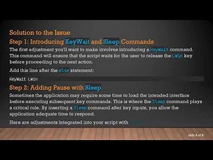 Enhancing Your AutoHotkey Skills: How to Make Down Arrow and Enter Key Work Seamlessly