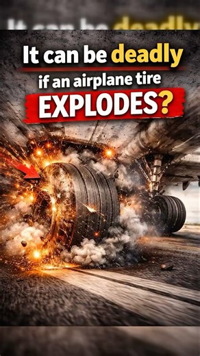 Why Airplane Tires Don’t Explode on Landing