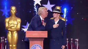 18K views · 381 reactions | Israel's "Dancing with the Stars" featured a performance impersonating Donald and Melania Trump dancing to YMCA | Ari Hoffman | Facebook