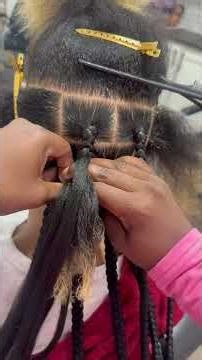 Hours to do a knotless braid for beginners #knotlessboxbraidstutorial #knotlessbraids #braidtutorial