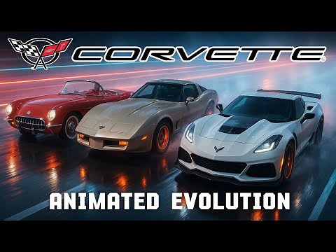 Chevrolet Corvette Evolution: All Generations (1953–2025)