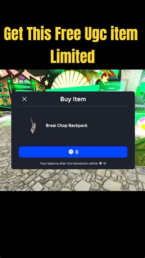 UGC in Roblox RIGHT NOW ⏰😳 • I Got This Roblox UGC Item for FREE 🤯FREE #shorts #roblox