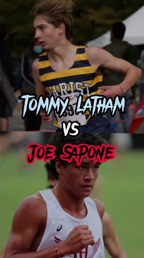 Tommy Latham vs Joe Sapone! Sophmore sensation not yet able to take out the UNC commit, but the future is promising for Tommy as he has two more years!#track #xc #georgia #milesplit #battle #highschooltrack #trackedits #sophomorevssenior #capcut #fyp #vs