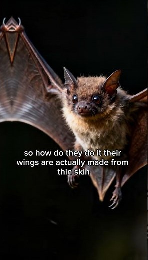 Bats Are the Only Flying Mammals 🦇 | Amazing Animal Facts Explained | Wildlife Science Short