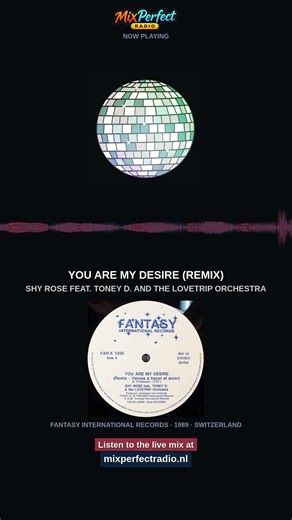 Euro Disco Mix: Tiffany → Shy Rose Feat. Toney D. And The Lovetrip Orchestra | MixPerfect Radio