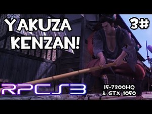 [RPCS3] (OLD) Yakuza Kenzan! - Combat Gameplay #3 | i5-7300HQ