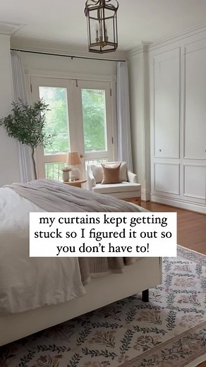 If you open and close your curtains daily, this glide tape is a game changer ✨ It’s really easy to install with a sticky back that you just “tape” to your curtain rod. It makes the curtains slide easier, plus if you have a transition in your curtain rod, this tape will allow your curtains to move smoothly over it! #amazonhome #doityourselfproject #diyinspiration #diyhomedecor #diyhome #diynetwork #diyrenovation #diyhomeprojects #diyhomeimprovement #diyhomedecorating #ikeahacks #amazonfind #amazo