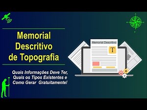 Memorial descritivo de topografia - Veja estes exemplos!