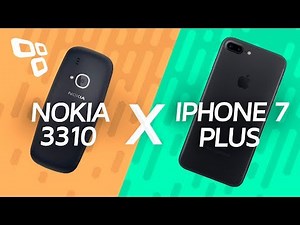 Nokia 3310 Vs iPhone 7 Plus: the super comparison #realoficial - TecMundo