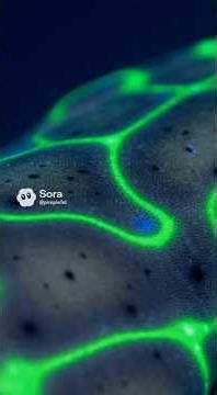 These Sharks Glow Neon Green in the Dark 😳🦈