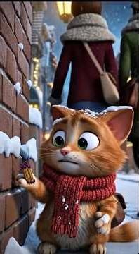 The Little Match-Selling Kitten – A Heartbreaking 3-Minute Story You Won’t Forget #cat #asmr #funny