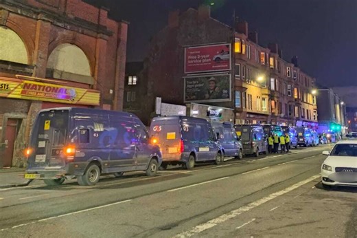 G4S security vans 'filled with cash' forced to line street after Glasgow bomb threat